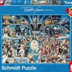 Schmidt Puzzle Hollywood Renato Casaro 1000 Pezzi Colore Meerkleurig 59398 0