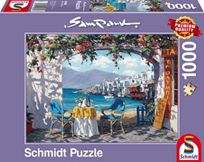 Schmidt Puzzle Rendez Vous A Mykonos Sam Park 1000 Pezzi 59396 0
