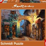 Schmidt Sam Park Puzzle Tematica Vicolo Sul Lago Di Como 1000 Pezzi 0