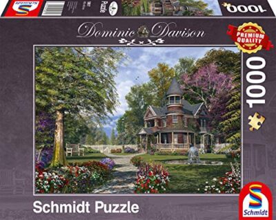 Schmidt Spiele Dominic Davison Puzzle Da 1000 Pezzi Con Torretta Multicolore 59617 0