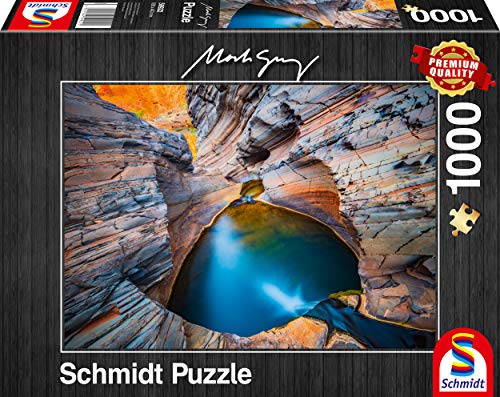 Schmidt Spiele Mark Gray Puzzle Da 1000 Pezzi Indaco Multicolore 59922 0