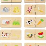 Small Foot 11731 Puzzle Nutrire Gli Animali Gioco Di Motricita E Didattico In Legno 3 In 1 Toys 0 0
