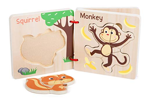 Small Foot Libro 11122 Puzzle Animali Multicolore 0 0