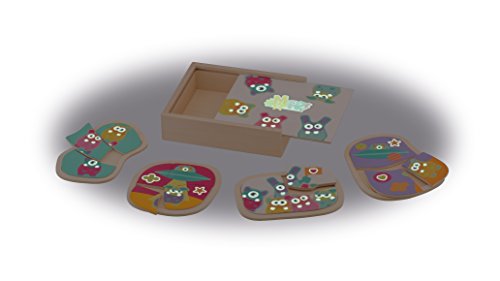 Trudi Mrz Scatola 4 Puzzle Multicolore 20x5x16 Cm 82975 0 1