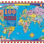 Eeboo Puzzle Mappa Del Mondo Pzwr2 0 0