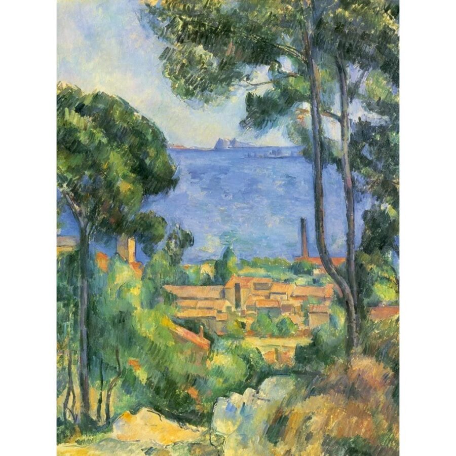 Puzzle Cezanne Veduta Di Estaque E Il Castello.jpg
